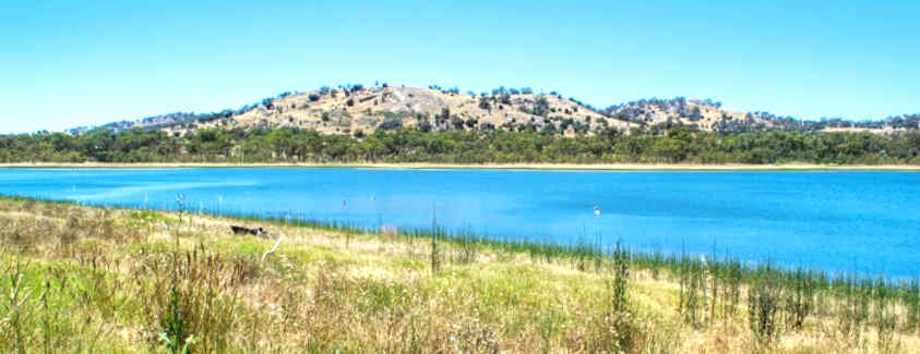 Barkers Creek reservoir