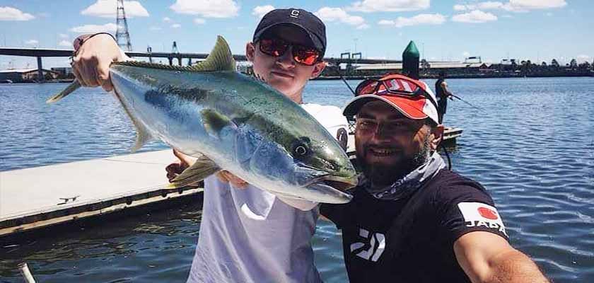 Catching big king fish in melbourne