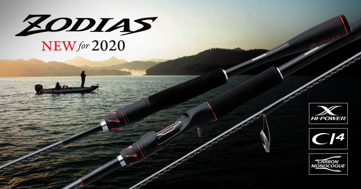Shimano ZODIAS 166M-2 Medium bass fishing baitcasting rod 2020 model 