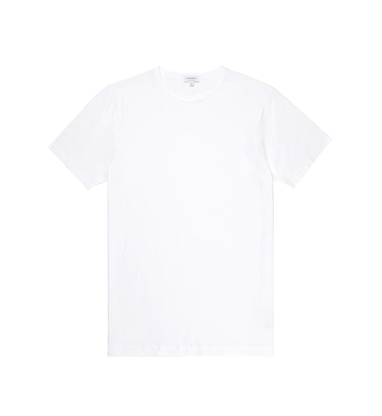 Men's Classic Cotton T-Shirt in White - Fishing Mad