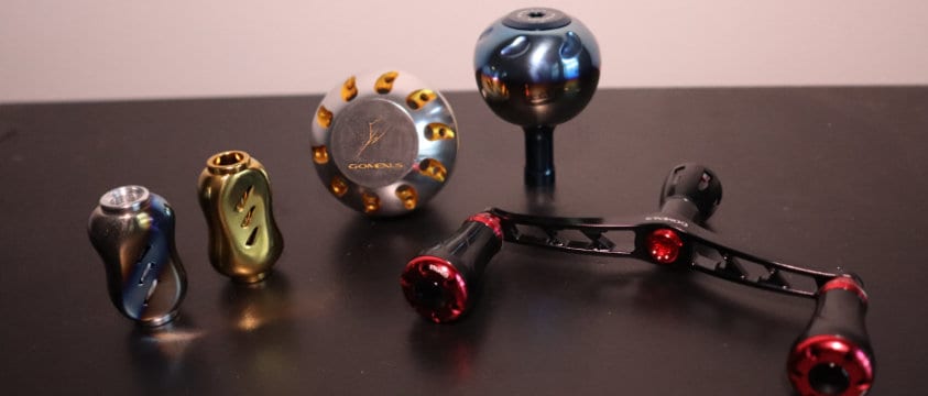 Gomexus Custom Reel handles and knobs