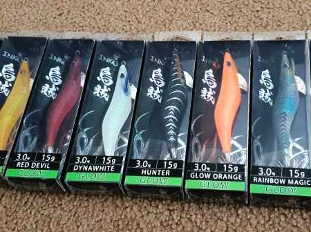 New INKU Squid Jigs 2023