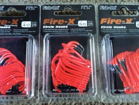 Fish-On Fire-X UV Circle Hooks