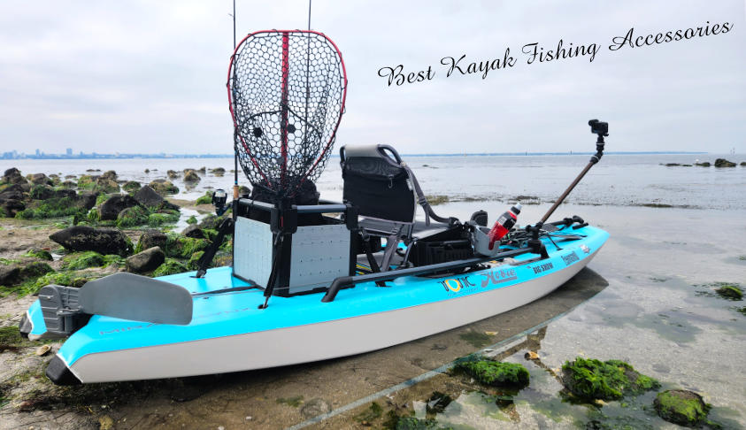 accessories for fishing kayak PLUSINNO Rod Holder with Tracks, 2 in 1 Kayak This milk crate was created to fit all of your essentials on your kayak Www Alhudapk Best Kayak Fishing